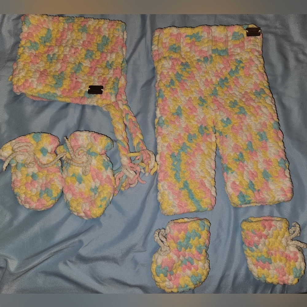 BOGO Free: Handmade Amish baby girl outfit.